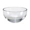 Contemporary Home Living 7" Optic Crystal Lead-Free Simon Salad Bowl